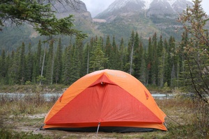 Tent at Big Bend
